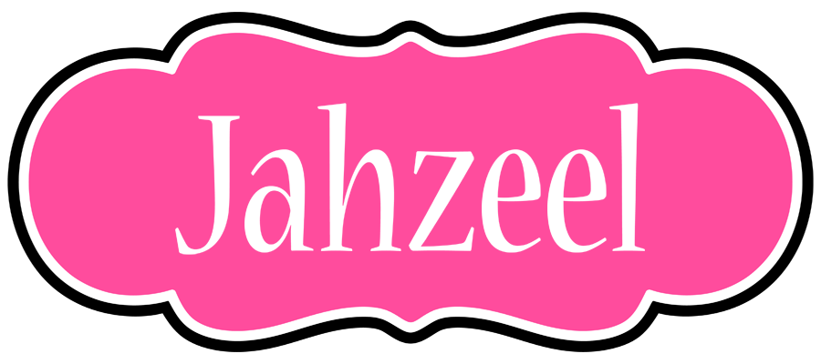 Jahzeel invitation logo