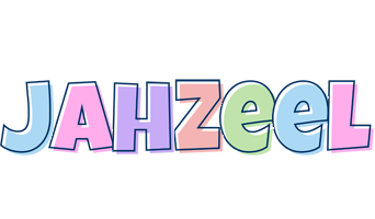 Jahzeel pastel logo