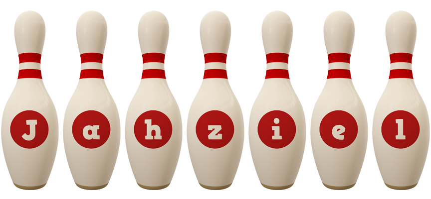 Jahziel bowling-pin logo