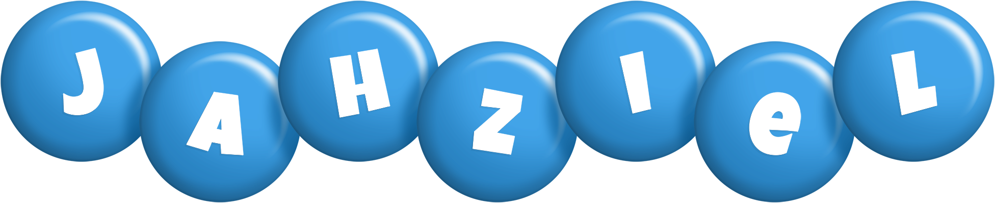 Jahziel candy-blue logo