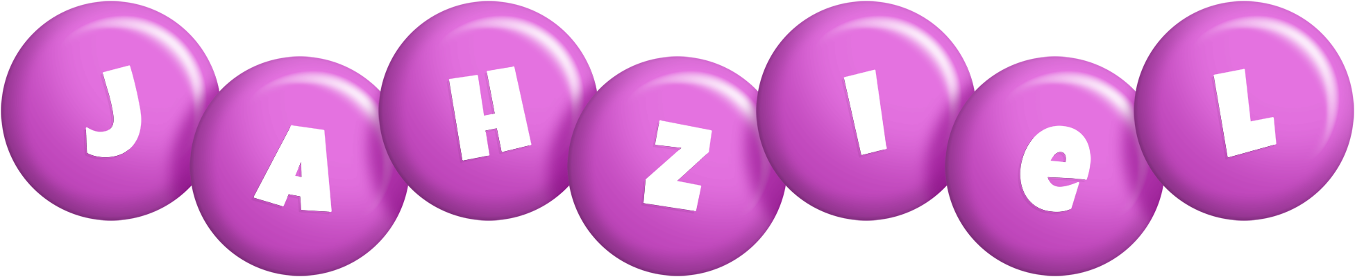 Jahziel candy-purple logo