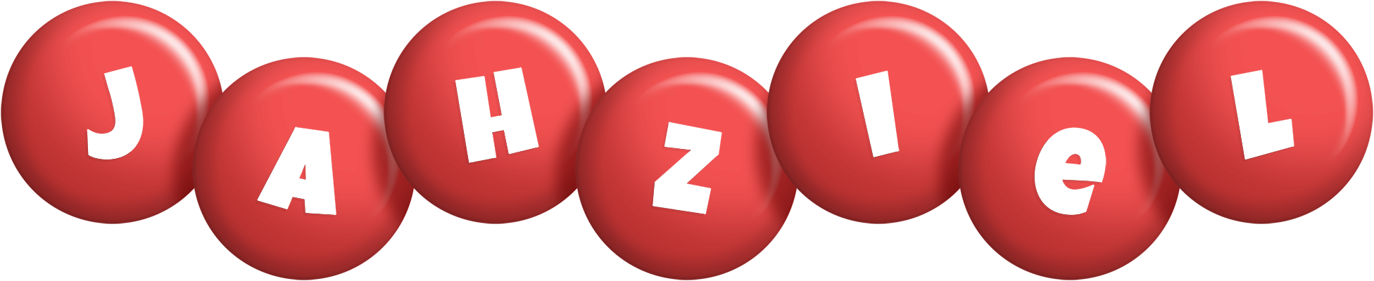 Jahziel candy-red logo