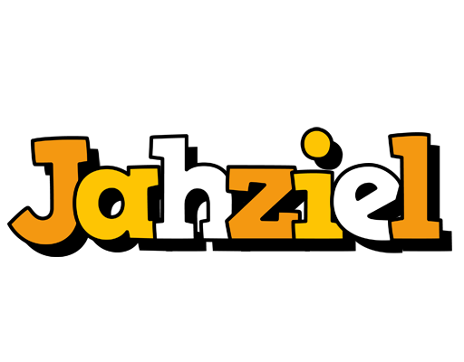 Jahziel cartoon logo
