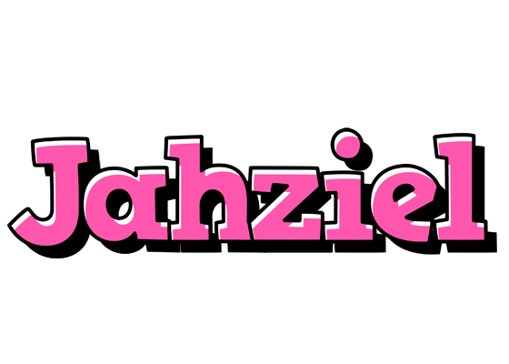 Jahziel girlish logo