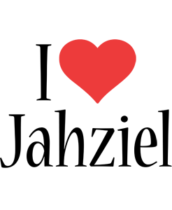 Jahziel i-love logo