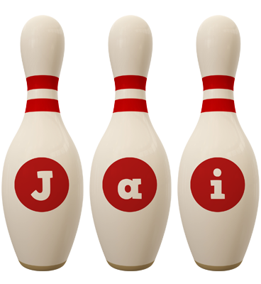 Jai bowling-pin logo