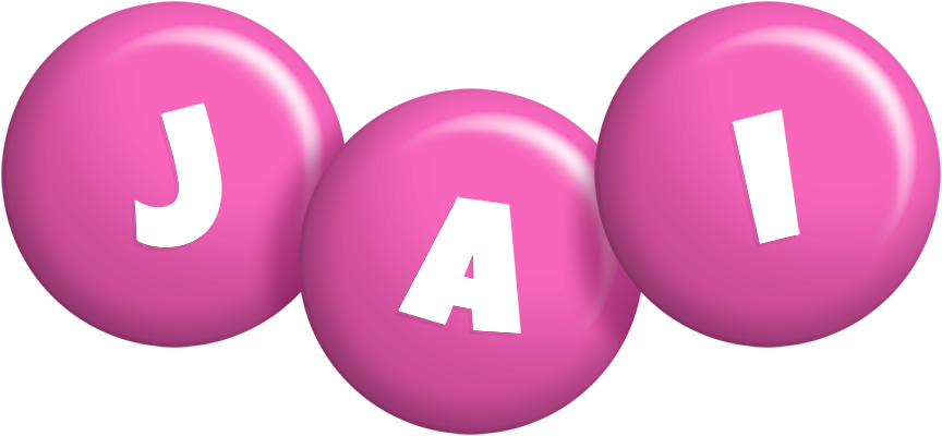 Jai candy-pink logo
