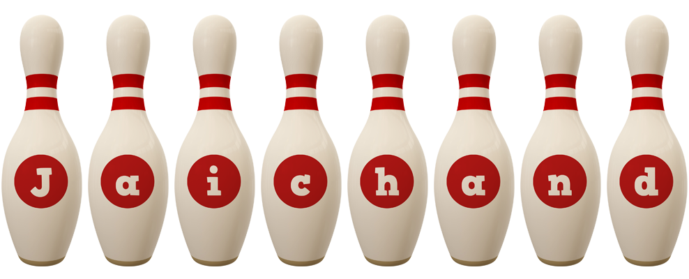 Jaichand bowling-pin logo