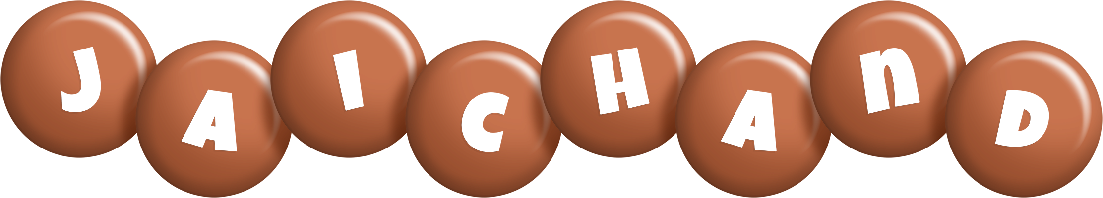 Jaichand candy-brown logo