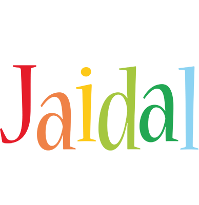 Jaidal birthday logo
