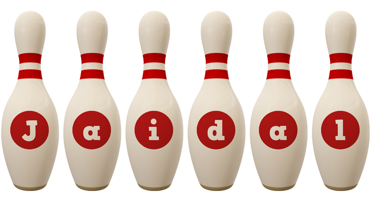 Jaidal bowling-pin logo
