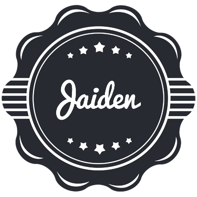 Jaiden badge logo