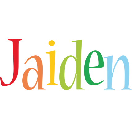 Jaiden birthday logo