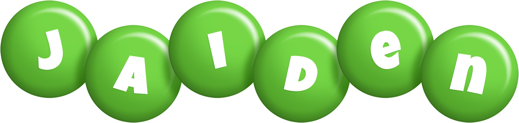 Jaiden candy-green logo