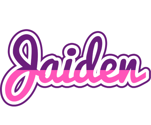 Jaiden cheerful logo