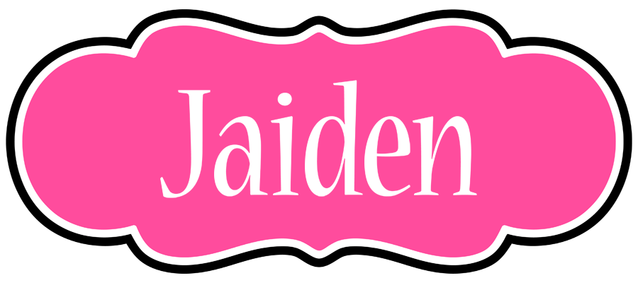 Jaiden invitation logo