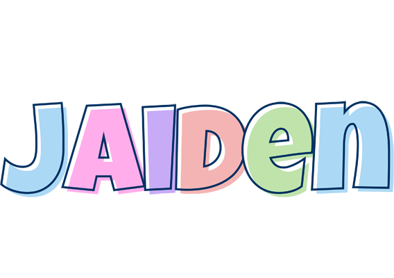 Jaiden pastel logo