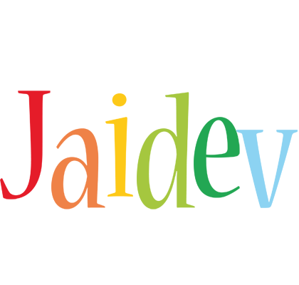Jaidev birthday logo