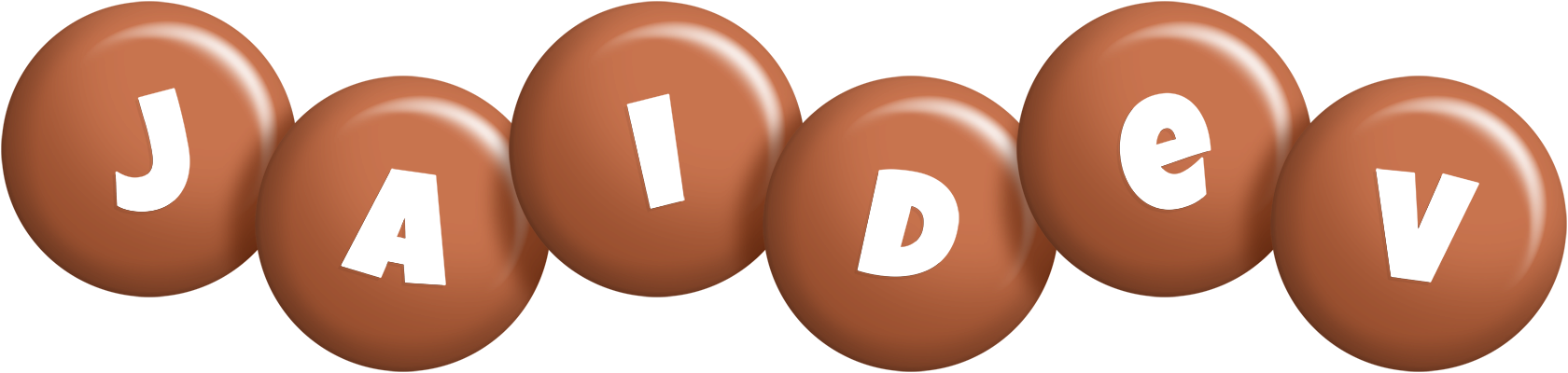 Jaidev candy-brown logo