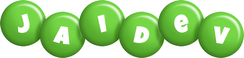 Jaidev candy-green logo