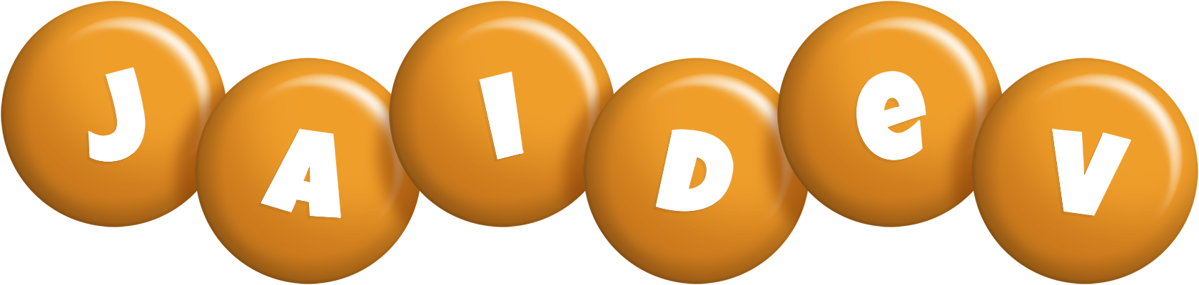 Jaidev candy-orange logo