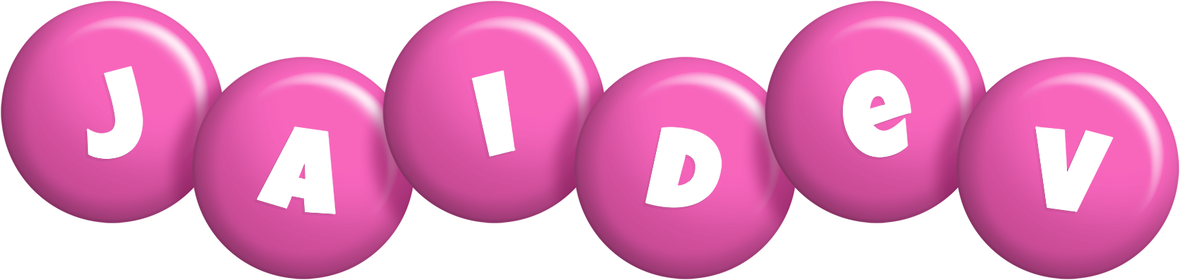 Jaidev candy-pink logo