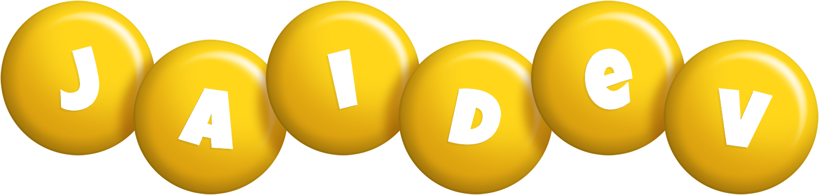 Jaidev candy-yellow logo