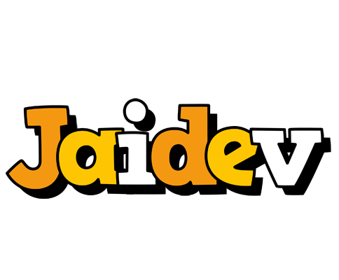 Jaidev cartoon logo