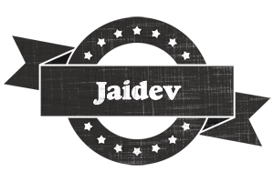 Jaidev grunge logo