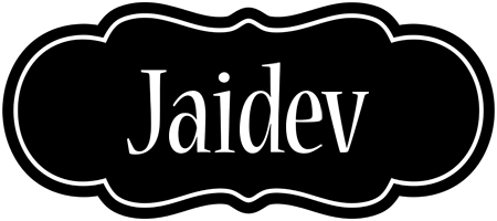 Jaidev welcome logo