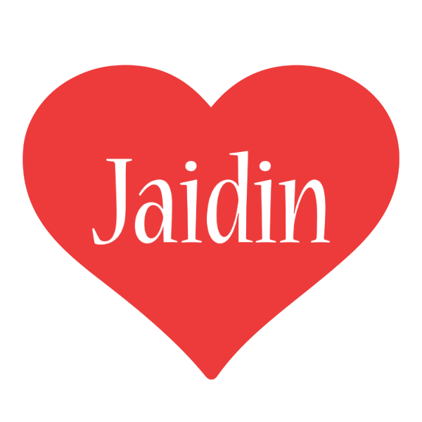 Jaidin love logo