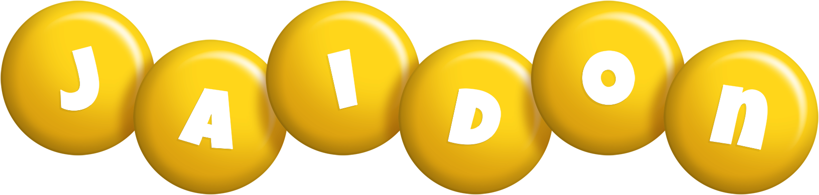 Jaidon candy-yellow logo