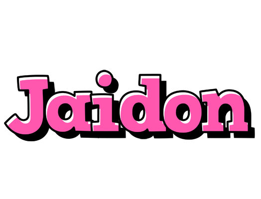Jaidon girlish logo