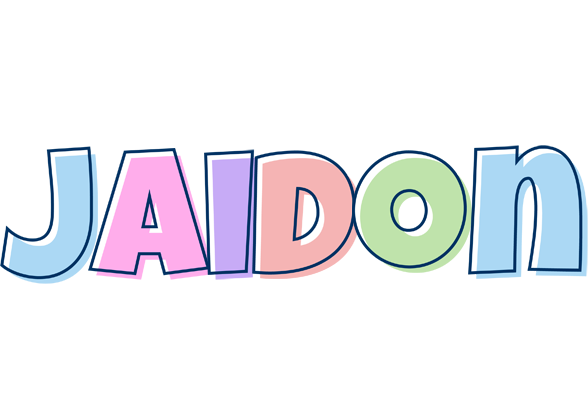 Jaidon pastel logo