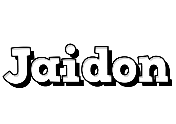 Jaidon snowing logo