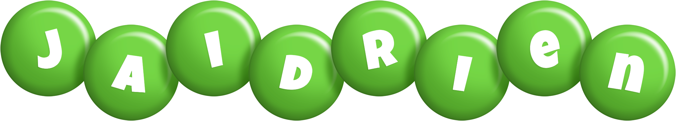 Jaidrien candy-green logo