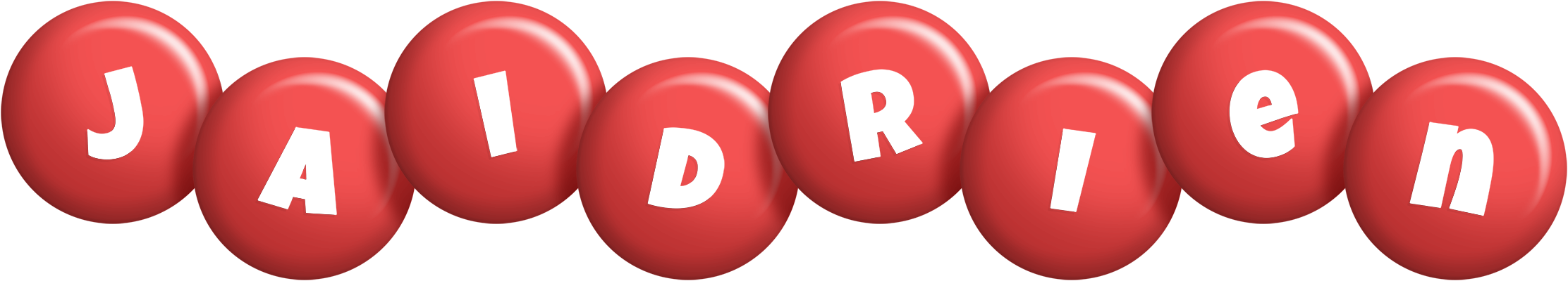 Jaidrien candy-red logo