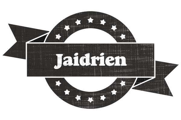 Jaidrien grunge logo