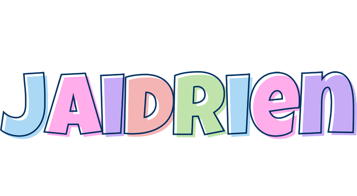 Jaidrien pastel logo