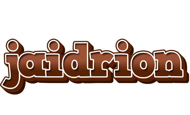 Jaidrion brownie logo