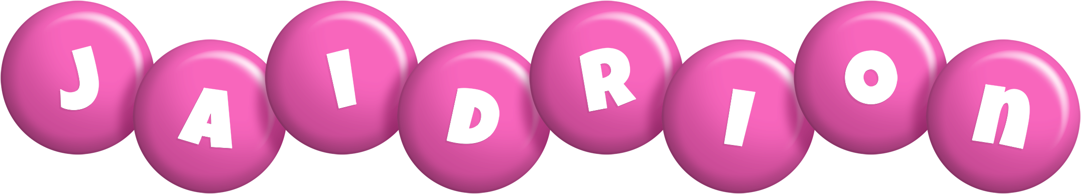 Jaidrion candy-pink logo