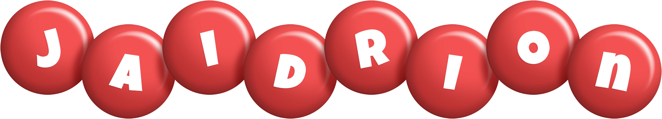 Jaidrion candy-red logo