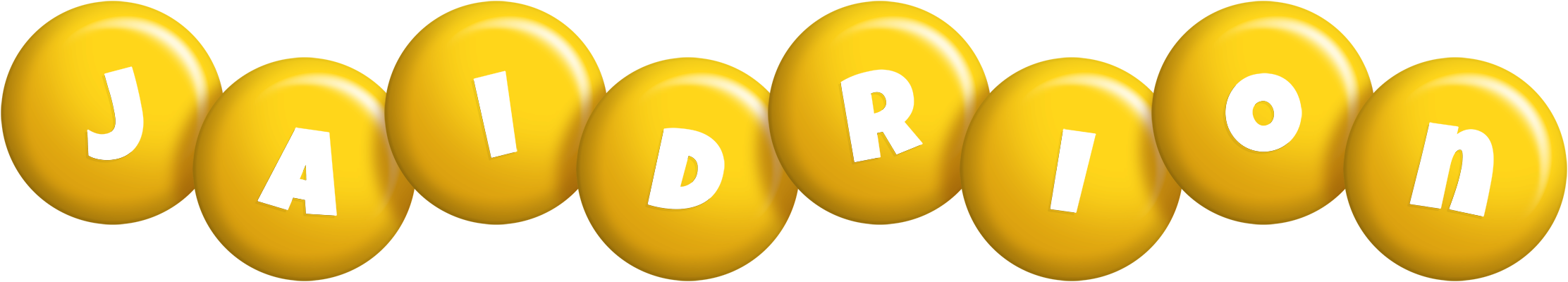 Jaidrion candy-yellow logo