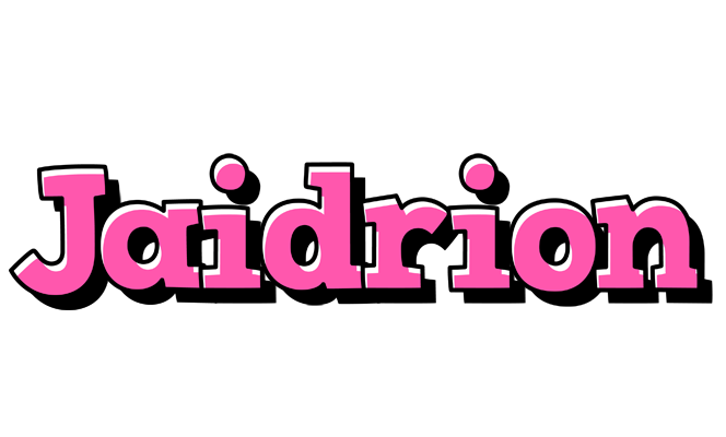 Jaidrion girlish logo