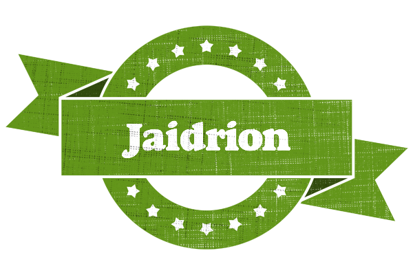 Jaidrion natural logo