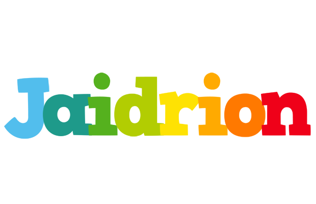 Jaidrion rainbows logo