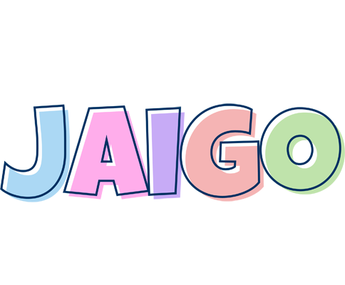 Jaigo pastel logo
