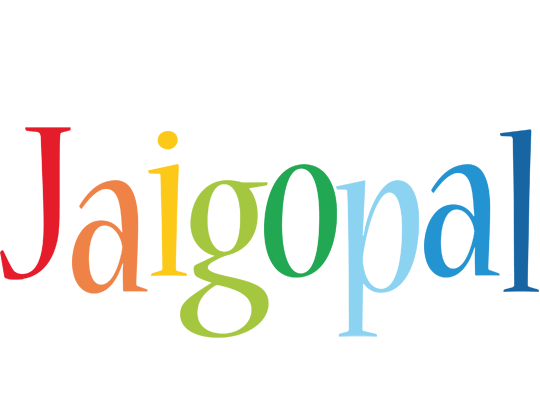 Jaigopal birthday logo