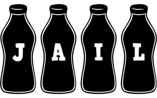 Jail bottle logo