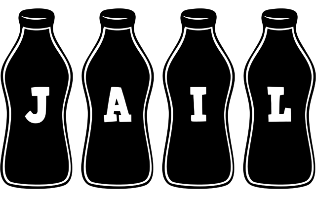 Jail bottle logo